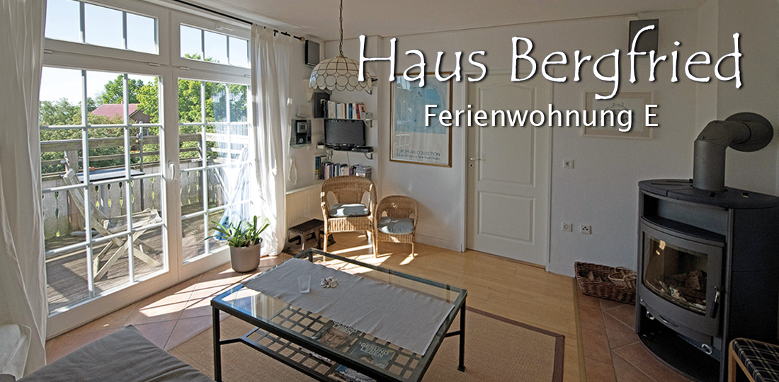 Fewo E für 2-5 Personen im Haus Bergfried an der Lübecker Bucht